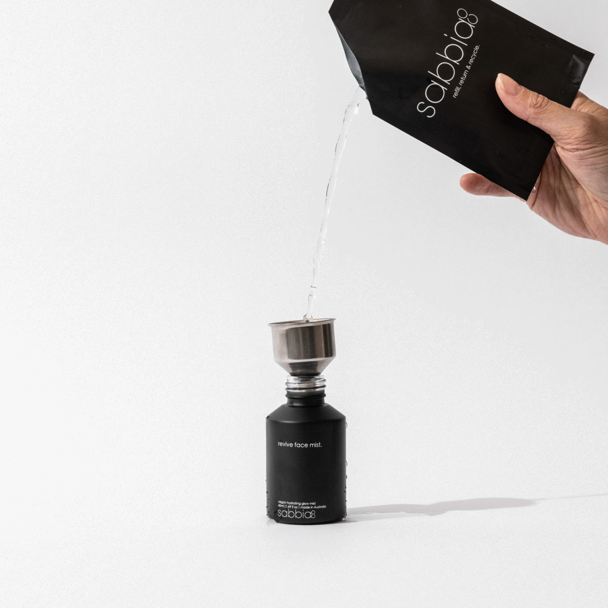 Sabbia Co acne, vegan, barrier repair, refill skincare, blackheads, pores, brightening, breakouts, antiaging, sensitive