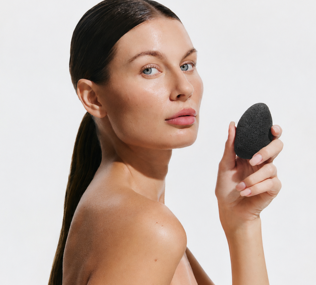 charcoal konjac sponge